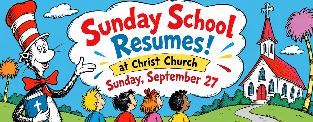 New vestments for Christ Church